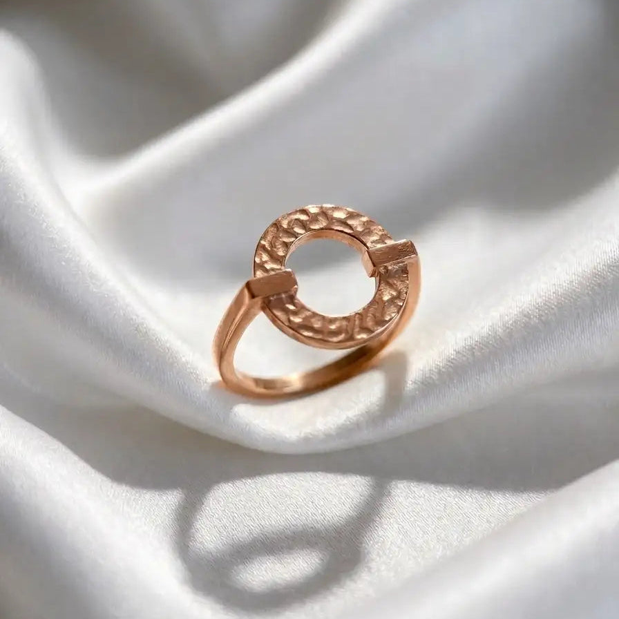 Bague Arc de Cercle - Acier Inoxydable316L - Pierre Lannier