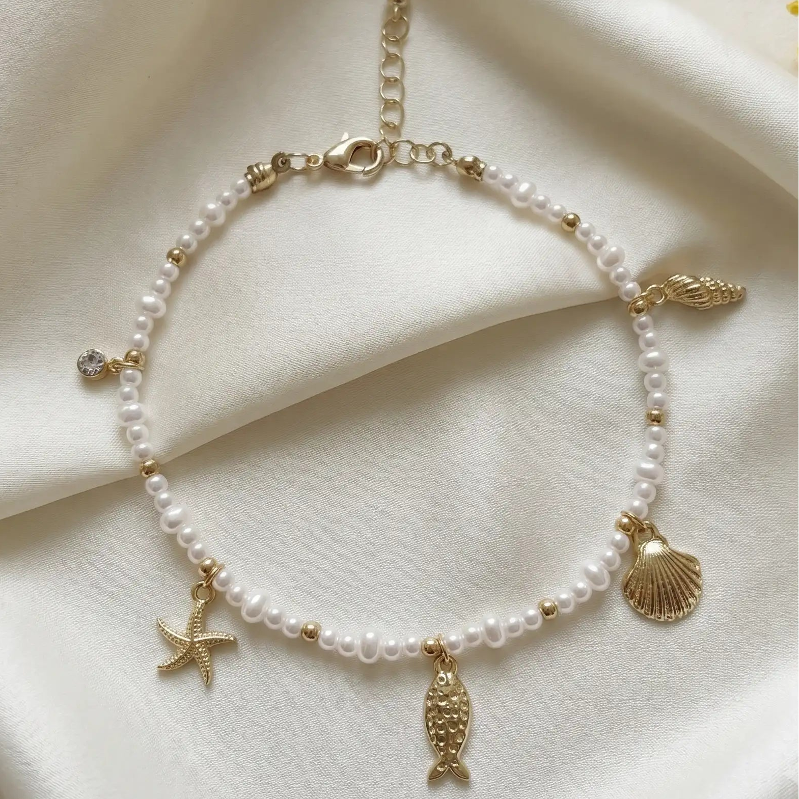 Chevillère Bohème Chic "Océan" – LH – Fantaisie