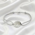 Bracelet Pierre Lannier : Élégance Géométrique en Acier 316L