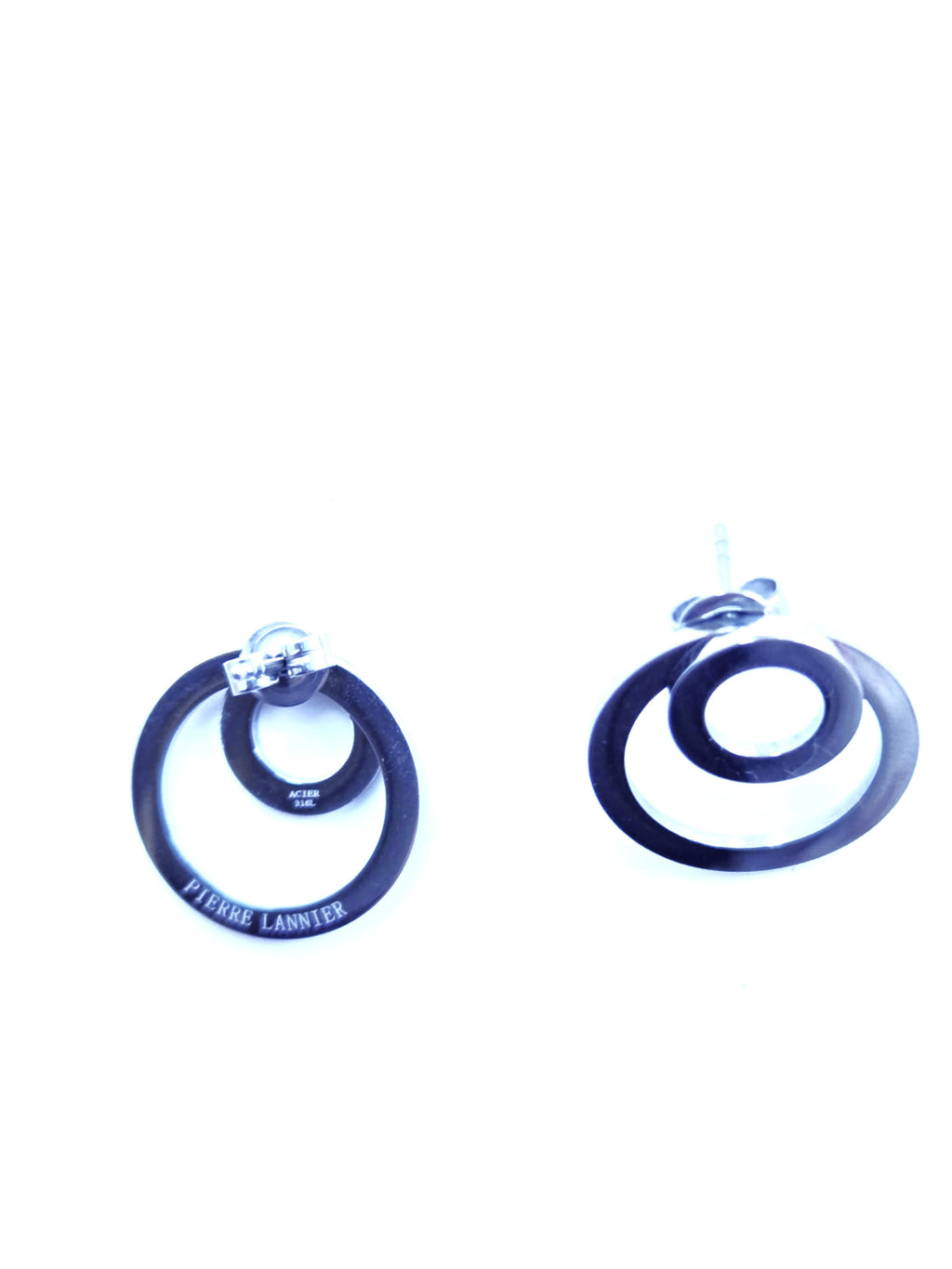 Boucles d'oreilles Cercles Entrelacés – Collection Signature Pierre Lannier