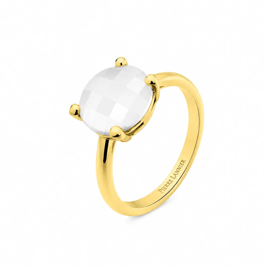 Bague Éclat Opale - Acier Inoxydable 316L - Pierre Lannier