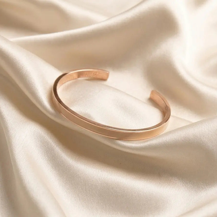 Bracelet jonc épuré Pierre Lannier – Acier inoxydable 316L et émail coloré