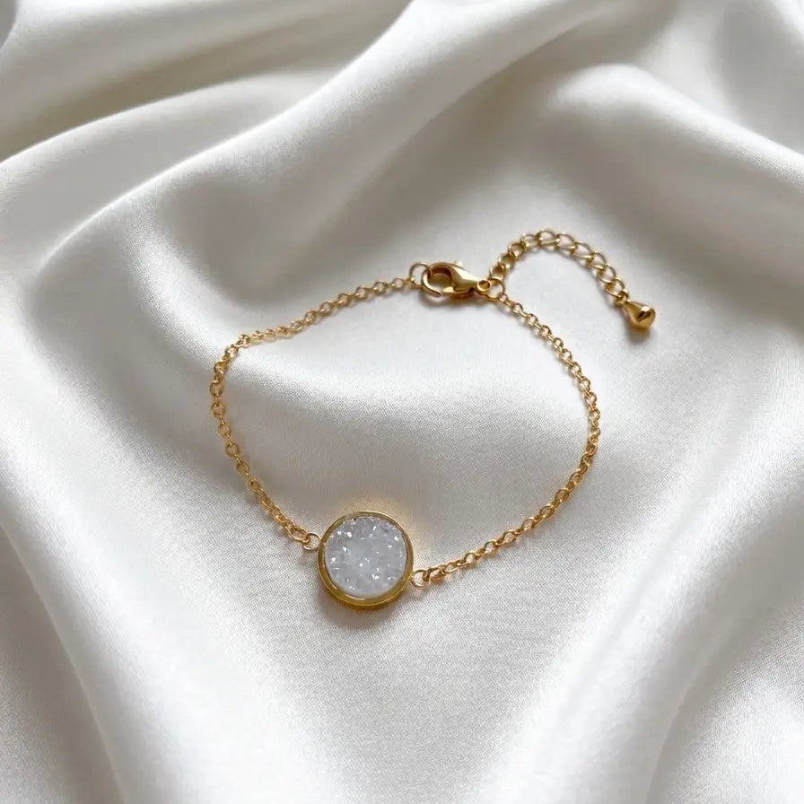 Bracelet Rond Effet Druzy – Collection Go Mademoiselle