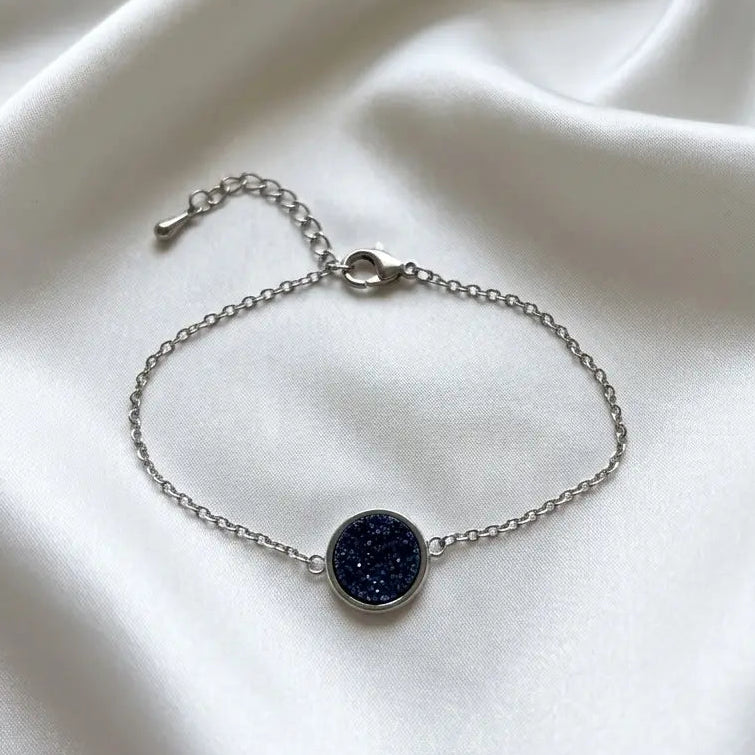 Bracelet Disque Scintillant – Collection Go Mademoiselle