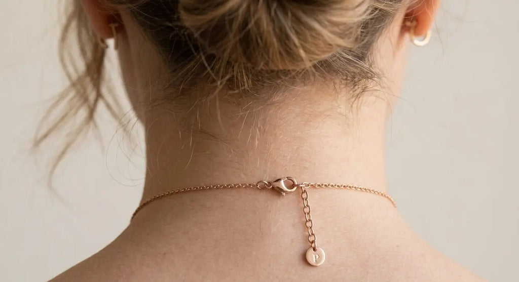 Collier Médaillon Bleu Azur & Bronze- Pierre Lanier