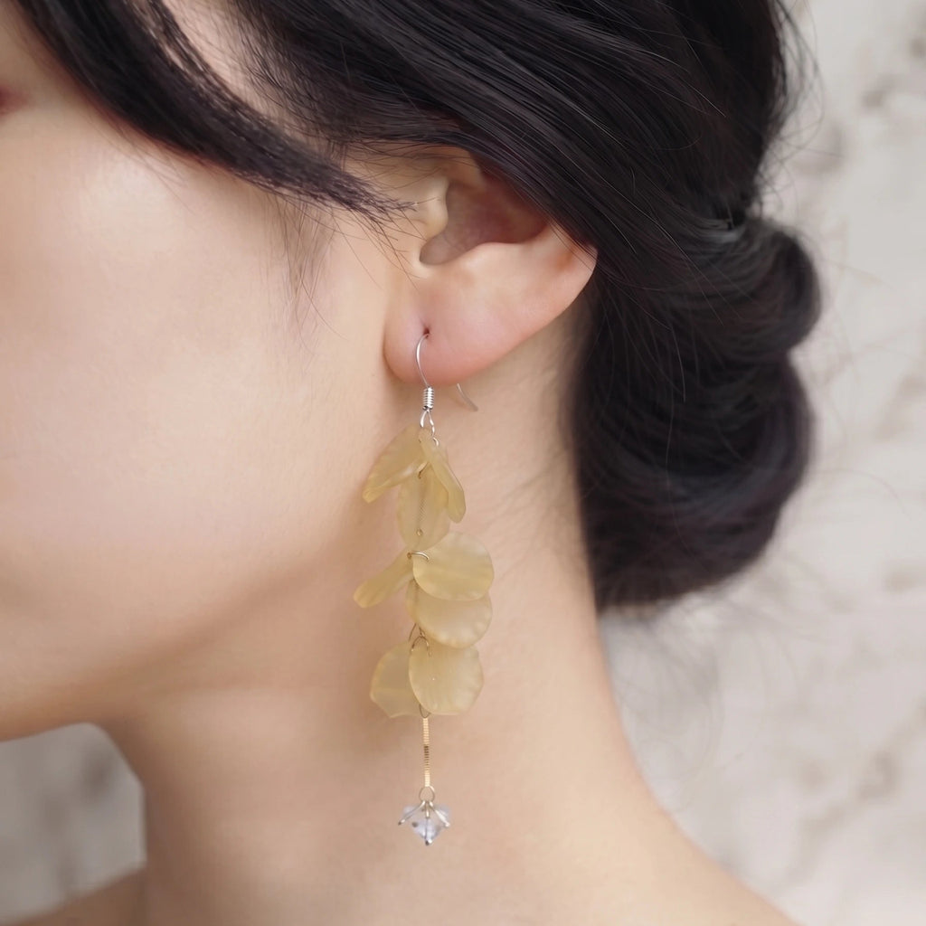 Boucles d'oreilles pendantes Éclat Floral