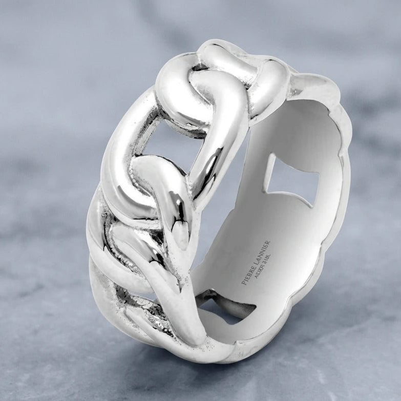 Bague Maillon en Acier Inoxydable 316L – Pierre Lannier