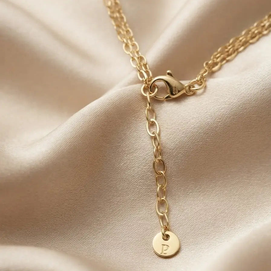 Collier Duo Entrelacé – Acier Inoxydable Pierre Lannier