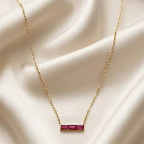 Collier Barre Minimaliste – Collection Go Mademoiselle
