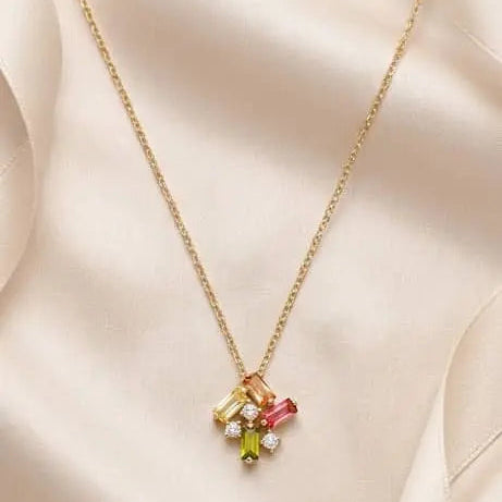 Collier Multicolore « Éclat Solaire » – Go Mademoiselle