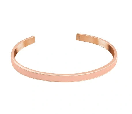 Bracelet jonc épuré Pierre Lannier – Acier inoxydable 316L et émail coloré